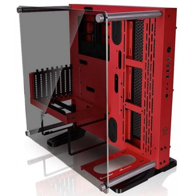 Корпус ThermalTake Core P3 Tempered Glass Red Edition (CA-1G4-00M3WN-03) - изображение 3