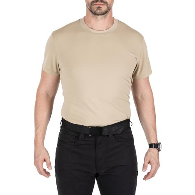 Футболка 5.11 Tactical Performance Utili-T Short Sleeve 2-pack (2 шт у комплекті) (Acu Tan) 2XL - зображення 1