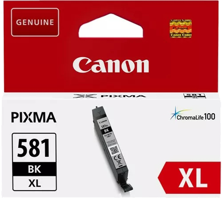 Toner Canon CLI-581XL Czarny (2052C001) - obraz 1
