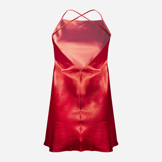 Peniuar erotyczny damski DKaren Slip Anna XS Czerwony (5902686577423) - obraz 3