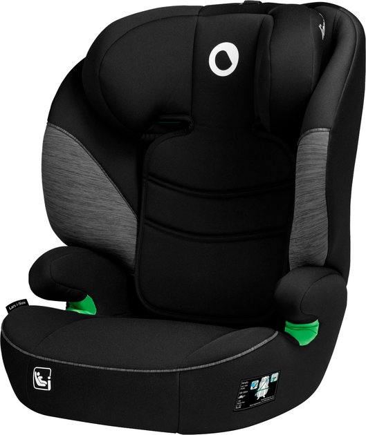 Автокресло Lionelo Lars I-Size 15-36 кг Black Grey (LO-LARS I-SIZE BLACK GREY) - изображение 1