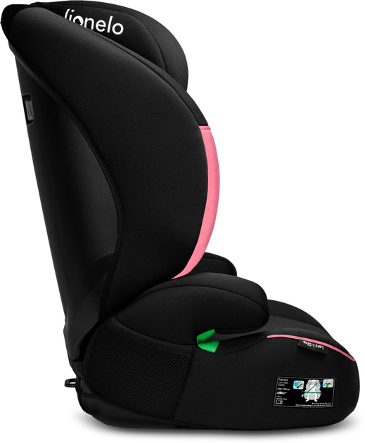 Автокресло Lionelo Lars I-Size 15-36 кг Pink Baby (LO-LARS I-SIZE PINK BABY) - изображение 2