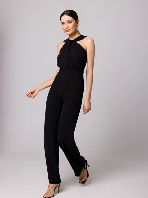 Комбінезон жіночий Makover Jumpsuit K164 S Чорний (5905563704585) - зображення 3