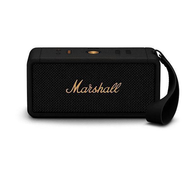 Портативна колонка Marshall Middleton Black and Brass (1006034) – фото ...