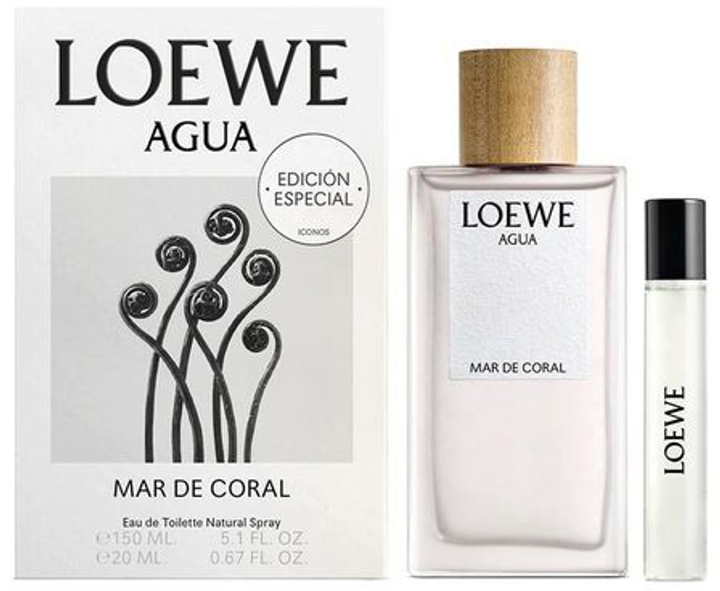 Набір Loewe Agua Loewe Туалетна вода 150 мл + Туалетна вода міні 20 мл (8426017075084) - зображення 1
