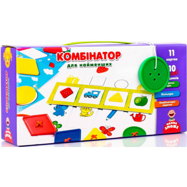 Настольная игра VLADI TOYS VT2905-06 Комбинатор для самых маленьких ...