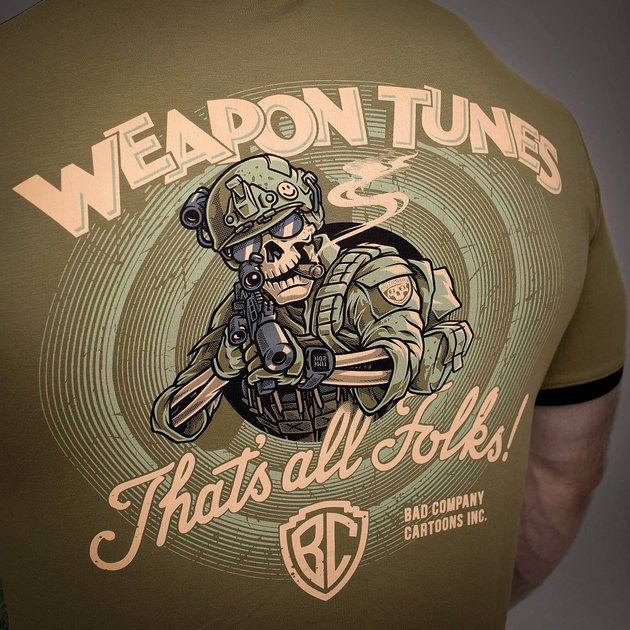 Bad Company футболка Weapon Tunes L - зображення 2