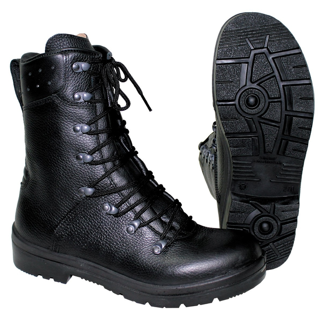 Берцы оригинальные Бундесвер Модель 2007 BW Combat Boots Black 51 - изображение 1