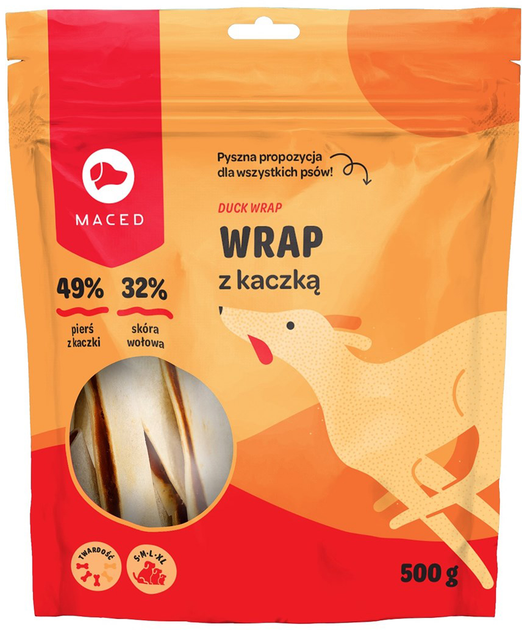 Ласощі Maced Wrap з качкою 500 г (5907489316477) - зображення 1