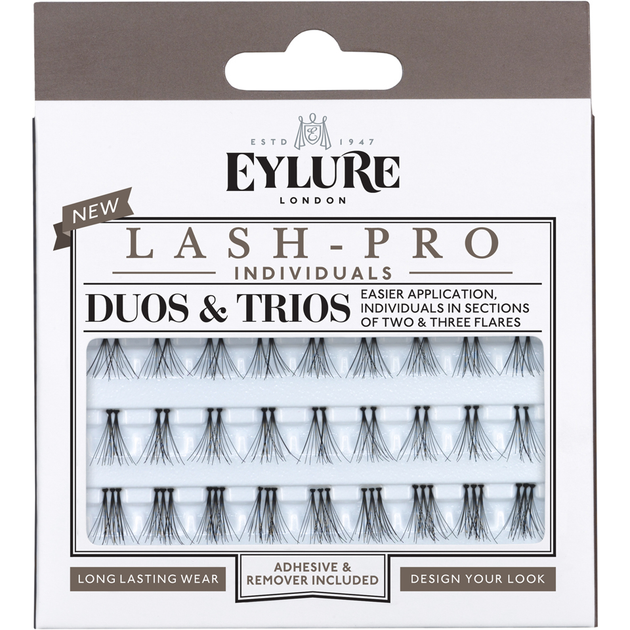 Pojedyncze rzęsy Eylure Lash-Pro Duos & Trios Lashes (5011522113647) - obraz 1