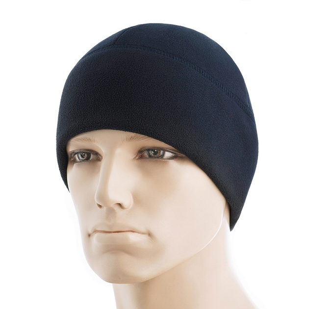 M-Tac шапка Watch Cap Elite фліс (270г/м2) with Slimtex Dark Navy Blue XL - зображення 1