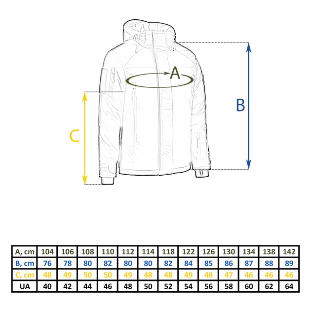Куртка тактична з врізними кишенями Ріп-Стоп Сіра (полинь) 58 - зображення 2
