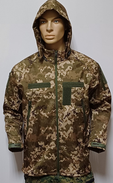 Тактична Куртка SEAM SoftShell PIXEL UA, розмір 68 (SEAM-PXL-7089-68) - зображення 1