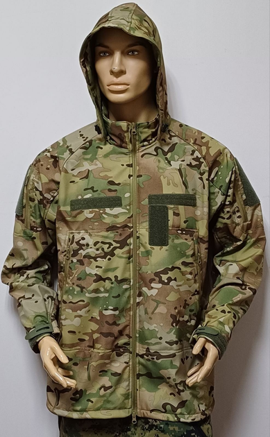 Тактична Куртка SEAM SoftShell Multicam, розмір 72 (SEAM-7089-72) - зображення 1