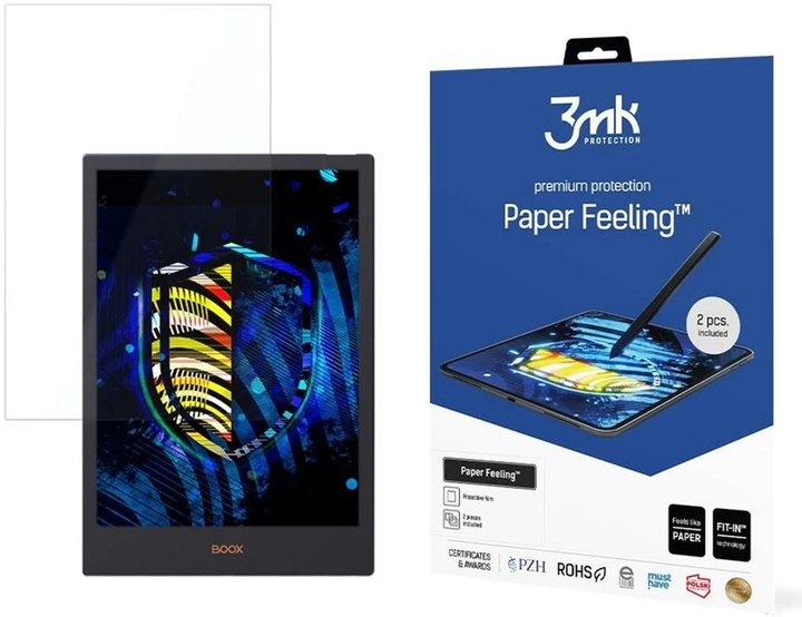 Folia ochronna 3MK Paper Feeling do Onyx Boox Note 5 10.3" 2 szt (5903108460873) - obraz 1