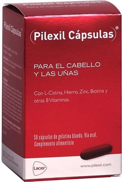 Харчова добавка Pilexil Cápsulas 50 U (8470003927208) - зображення 1