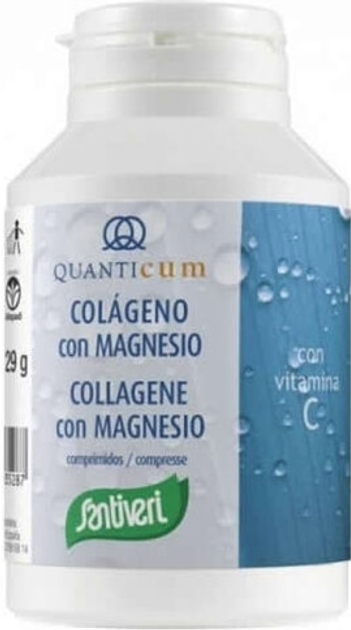 Suplement diety Santiveri Collagen + Magnesium 180 Tablets (8412170035287) - obraz 1