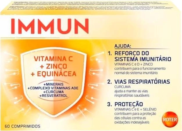 Kompleks witamin i minerałów Roter Immun 60 Tablets (8713304954352) - obraz 1