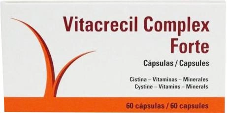Kompleks witamin i minerałów Vitacrecil Complex Forte 60 Capsules (8470001704894) - obraz 1