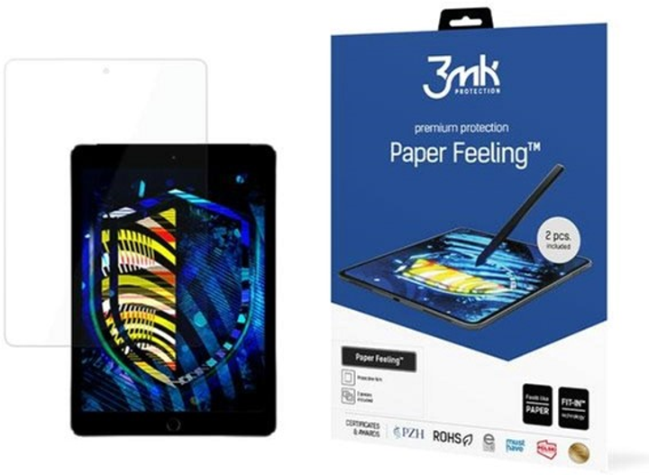 Захисна плівка 3MK PaperFeeling для Apple iPad Air 2 9.7" 2 шт (5903108472104) - зображення 1