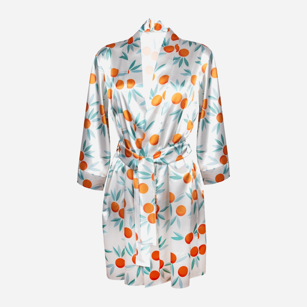 Халат жіночий DKaren Dk-P Pattern No. 19 XS Різнобарвний (5903251430754) - зображення 3