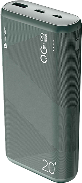 Powerbank Tracer Kori 20000 mAh Green (TRABAT47095) - obraz 1