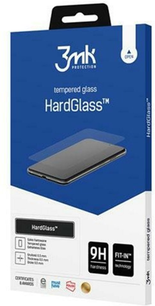 Захисне скло 3MK HardGlass для Xiaomi Redmi Note 12 Pro (5903108519458) - зображення 1