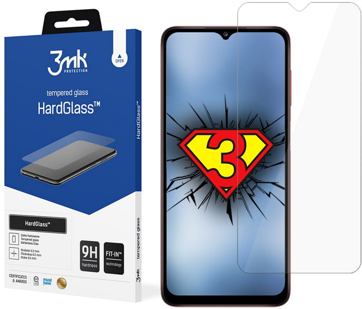 Szkło hartowane 3MK HardGlass dla Samsung Galaxy M12 (5903108353540) - obraz 1