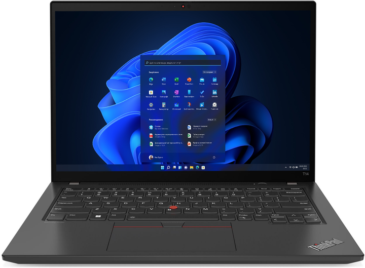 Ноутбук Lenovo ThinkPad T14 Gen 4 (21HD0053PB) Thunder Black - зображення 1