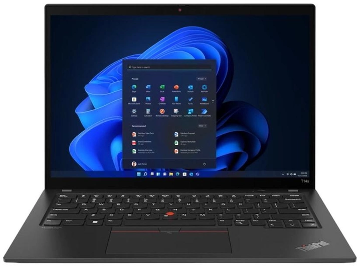 Laptop Lenovo ThinkPad T14s Gen 4 (21F60039PB) Thunder Black - obraz 1