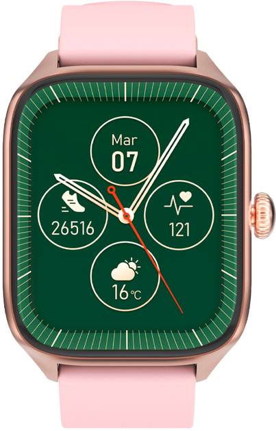 Смарт-часы Gelius Pro GP-SW012 (Amazwatch GTS) Gold Rose (2099900942532) - изображение 2