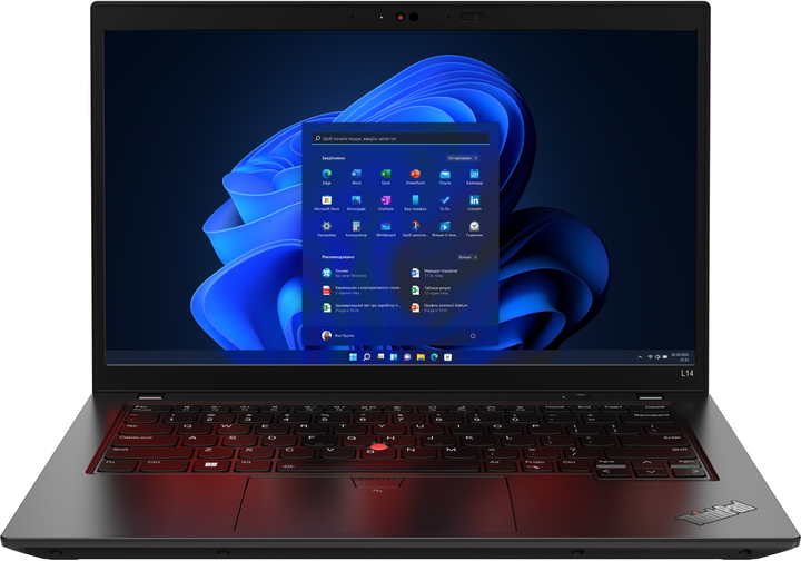 Laptop Lenovo ThinkPad L14 Gen 4 (21H10040PB) Thunder Black - obraz 1