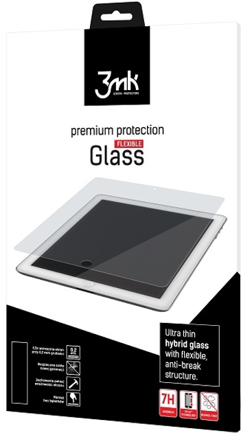 Szkło hybrydowe 3MK FlexibleGlass do Microsoft Surface Go (5903108060141) - obraz 1