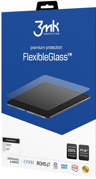 Гібридне захисне скло 3MK FlexibleGlass для Microsoft Surface Pro X SQ1 (5903108500821) - зображення 1
