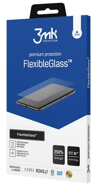 Szkło hybrydowe 3MK FlexibleGlass do Motorola G7 Power (5903108061117) - obraz 1