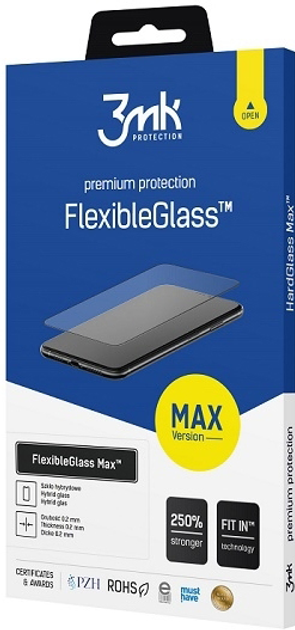 Захисне скло 3MK FlexibleGlass Max для Samsung Galaxy A11 Black (5903108254687) - зображення 1