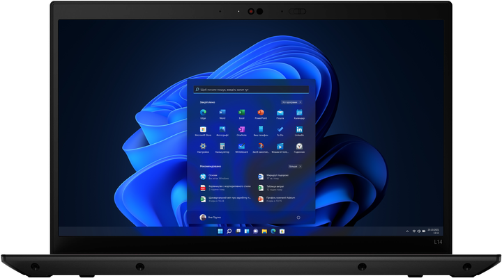 Ноутбук Lenovo ThinkPad L14 Gen 4 (21H5001NPB) Thunder Black - зображення 2
