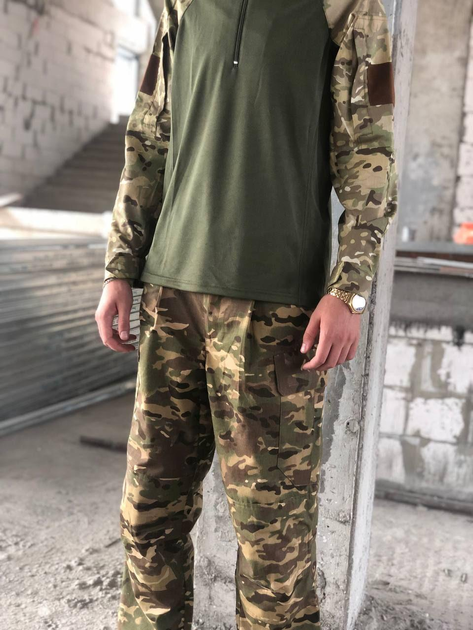 Форма военная костюм рубашка убакс и штаны Мультикам XL - изображение 1