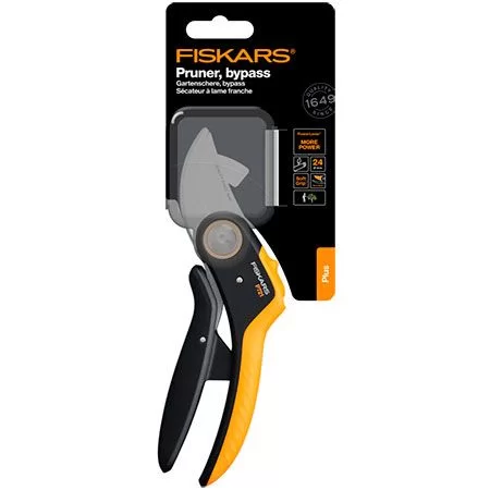 Секатор Fiskars Plus PowerLever P721 обводной (1057170) - изображение 2