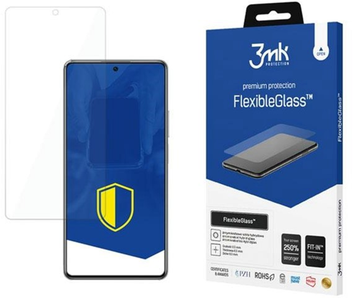 Szkło hybrydowe 3MK FlexibleGlass do Xiaomi Mi 11T Pro / Mi 11T (5903108439619) - obraz 1