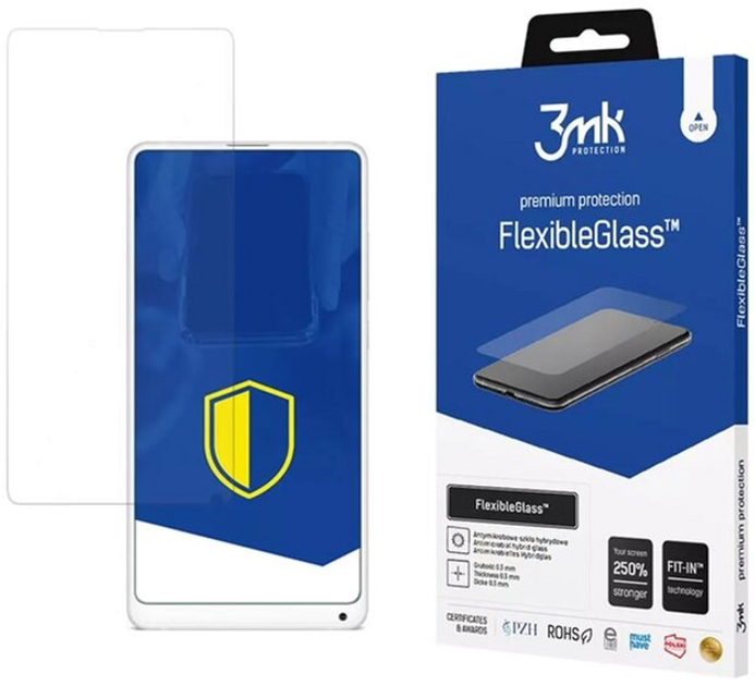 Szkło hybrydowe 3MK FlexibleGlass do Xiaomi Mi Mix 2S Global (5903108021616) - obraz 1
