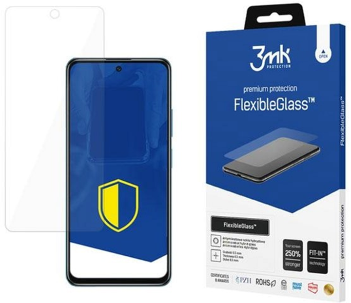 Szkło hybrydowe 3MK FlexibleGlass do Poco M4 Pro (5903108465144) - obraz 1