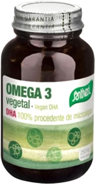 Kwasy tłuszczowe Santiveri Omega 3 DHA Vegetable 30 Softgels (8412170042322) - obraz 1