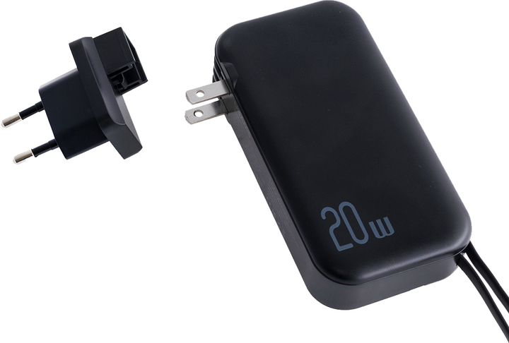 УМБ Usams PB63 10000 mAh 20W Black (USA001122) - зображення 3