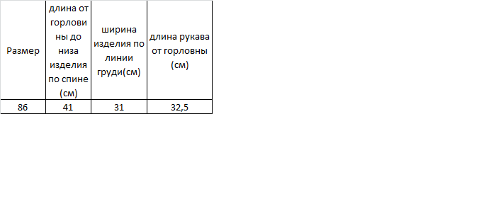 Джемпер детский для девочки Gabbi DG-20-1-2 Молочный на рост 86 (12019) - изображение 2