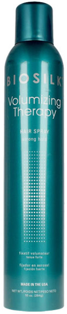 Lakier do włosów Biosilk Volumizing Therapy Hairspray Strong Hold 340 g (633911822555) - obraz 1