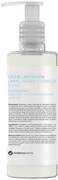 Молочко для вмивання Botánicapharma Cleansing Milk 250 мл (8435045201945) - зображення 1