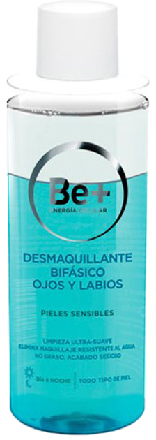 Емульсія для вмивання Be+ Two-phase Eye and Lip Make-up Remover 150 мл (8470001696618) - зображення 1