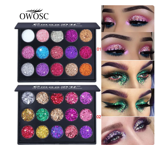 Тіні для макіяжу Diamond Bright Set 01 - Фото 4 Тіні для макіяжу Diamond Bright Set 01 - изображение 4