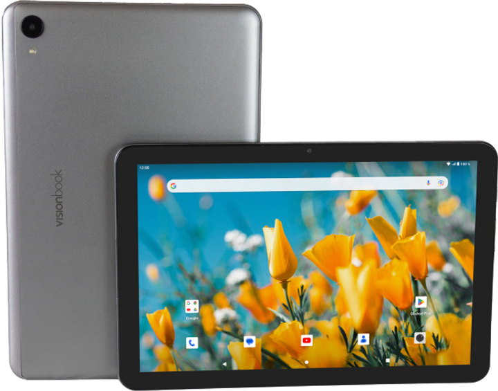 Tablet Umax VisionBook 10T LTE Szary (8594213430027) - obraz 1
